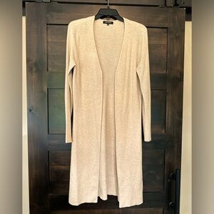 525 American Open Front Ribbed d Cardigan Duster